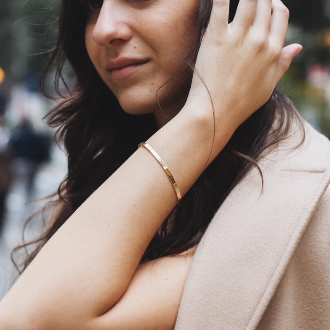 The Future is Female Cuff Bracelet