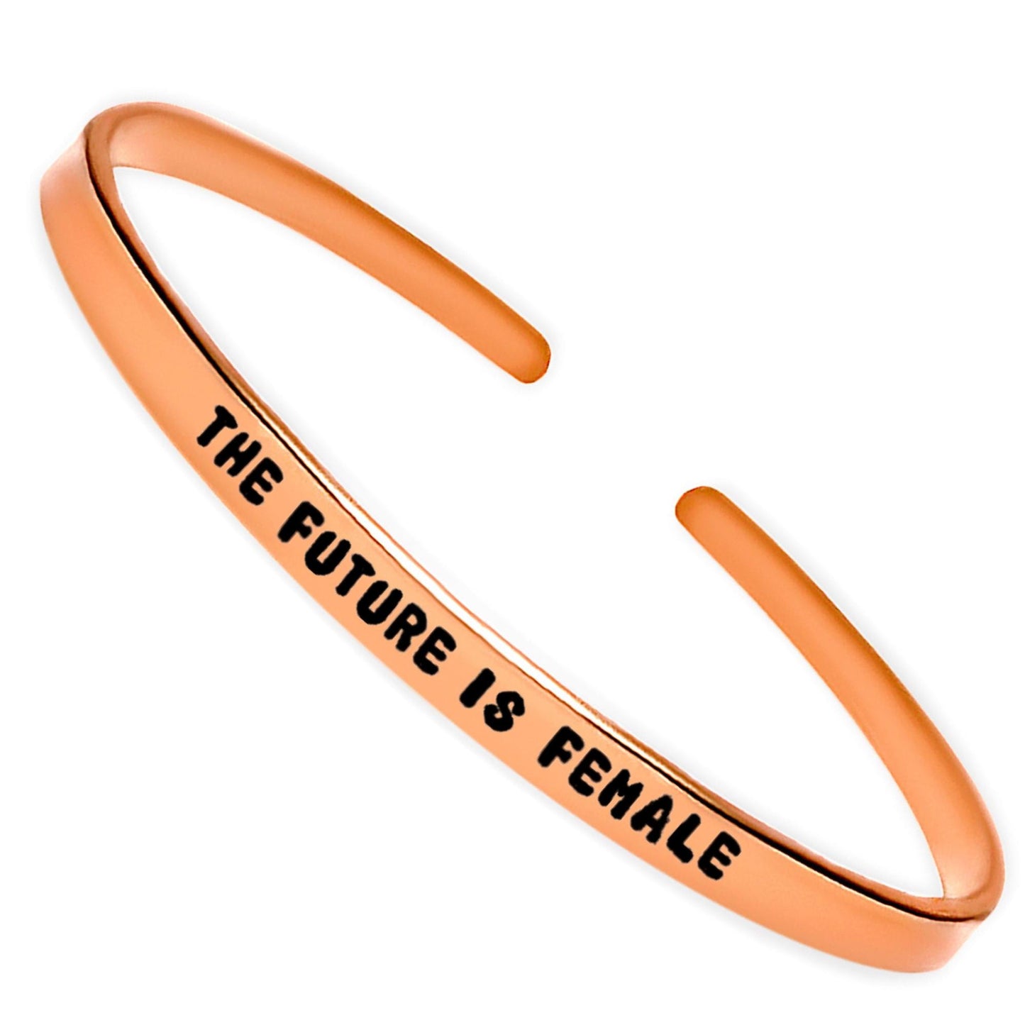 The Future is Female Cuff Bracelet