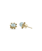 Bel Rondelle Stud Earrings