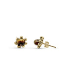 Bel Rondelle Stud Earrings