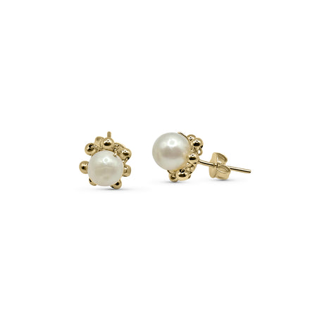 Mini Pearl Stud Earrings