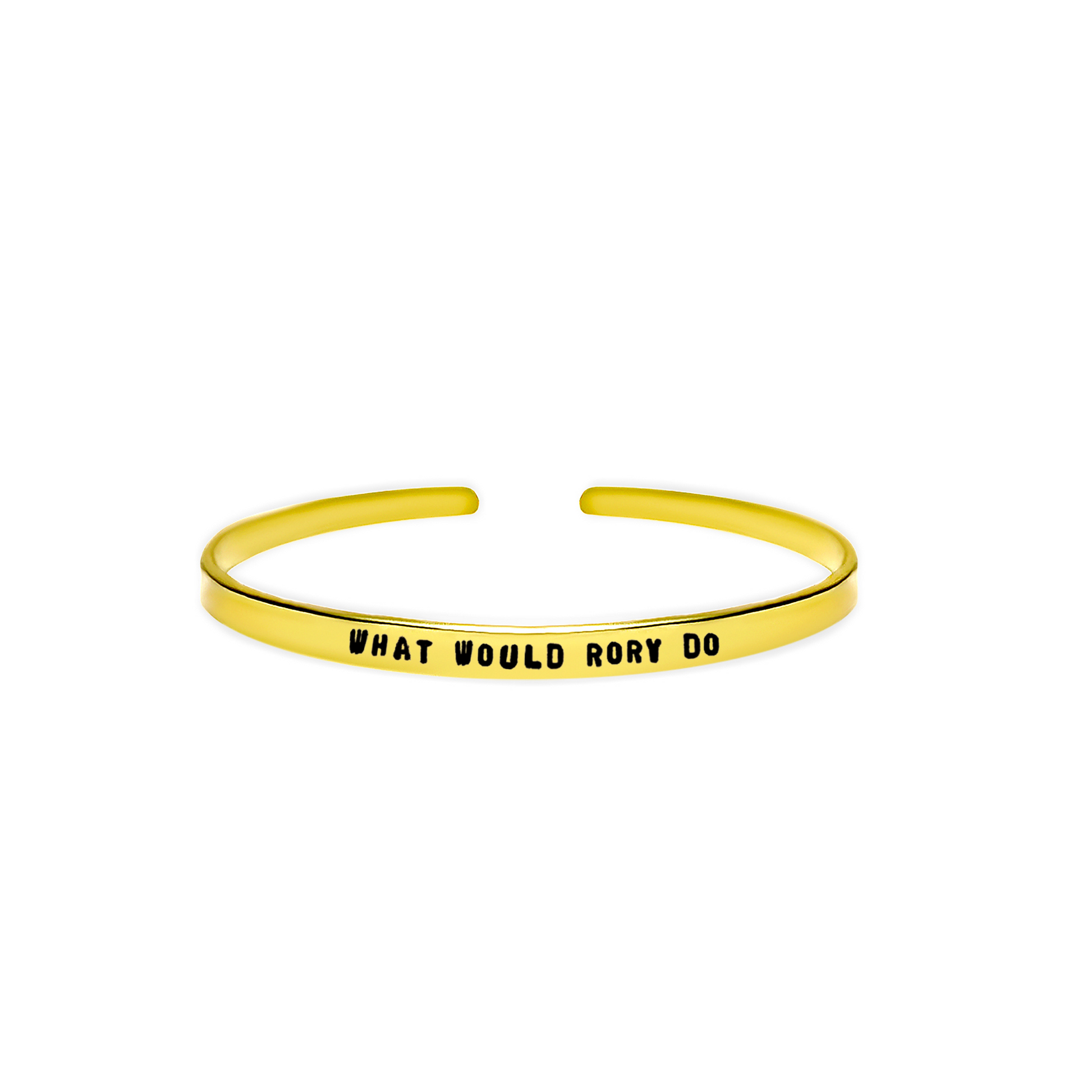 'What would Rory do' pop culture TV show inspired Gilmore Girls Rory Gilmore bracelet