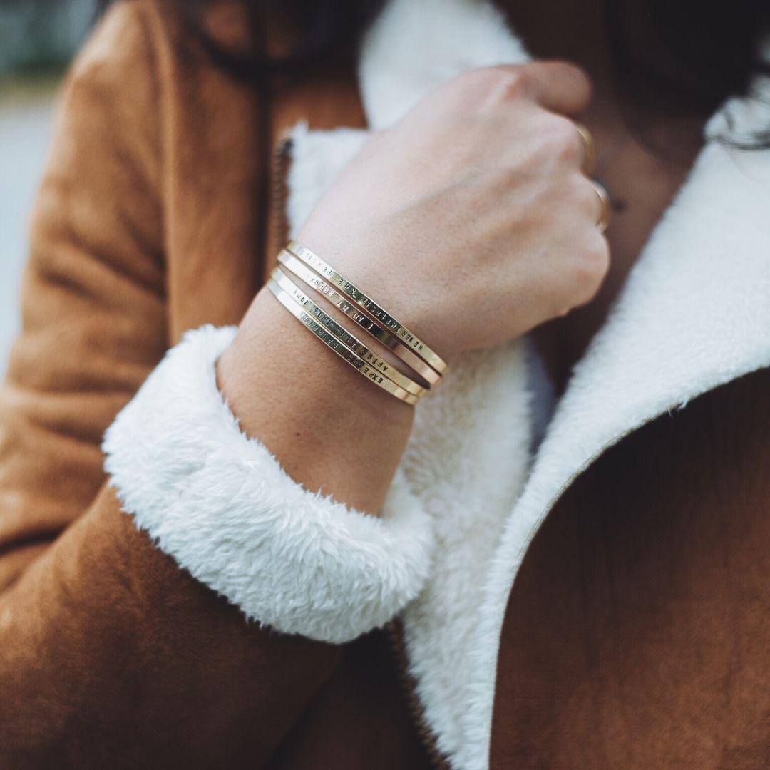 Nevertheless, She Persisted Cuff Bracelet