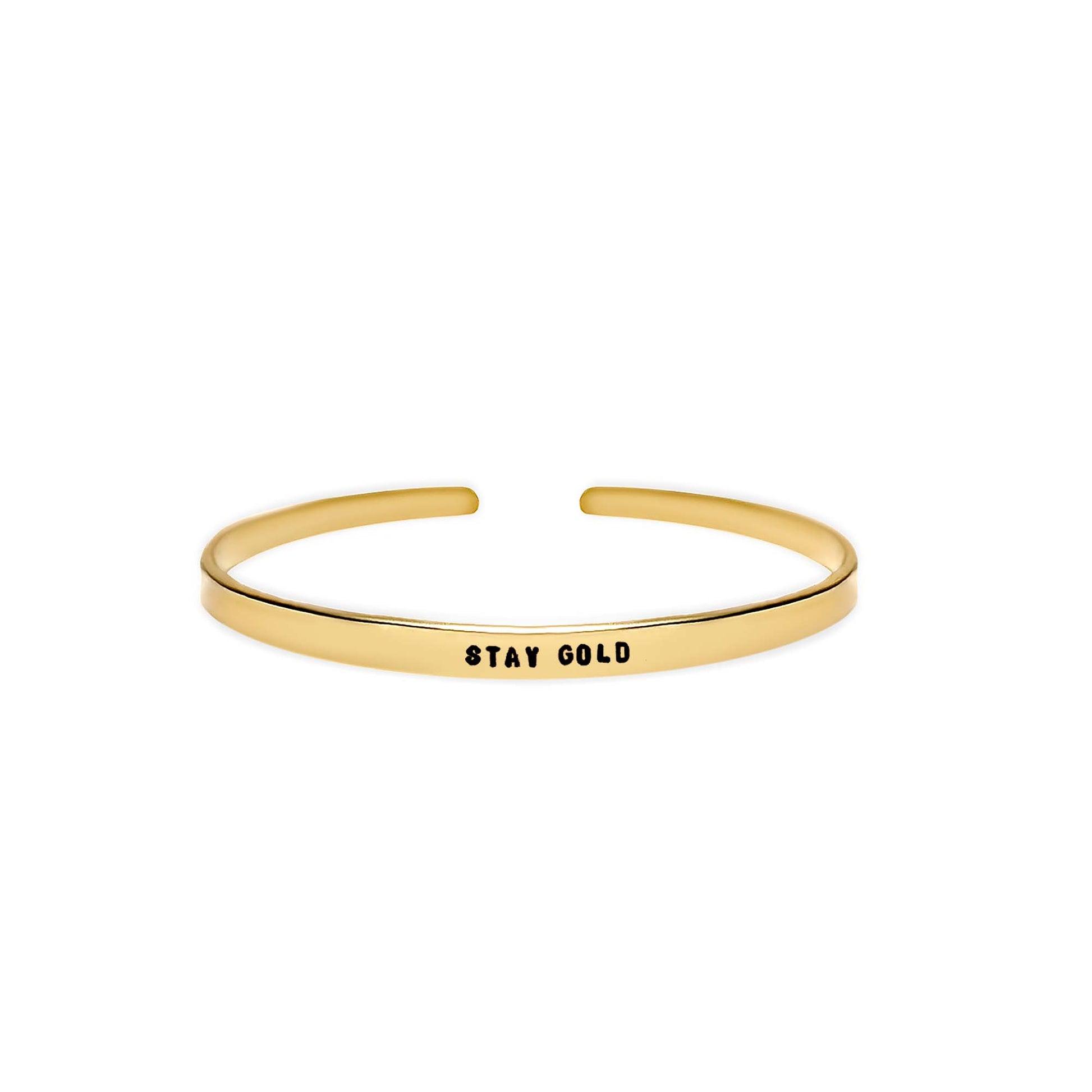 Stay Gold Cuff Bracelet